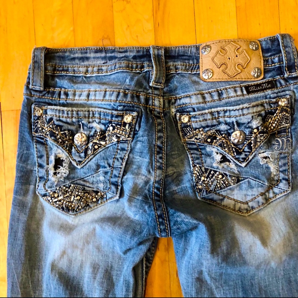 Miss Me Signature Skinny Jeans (sz 28 x 33)